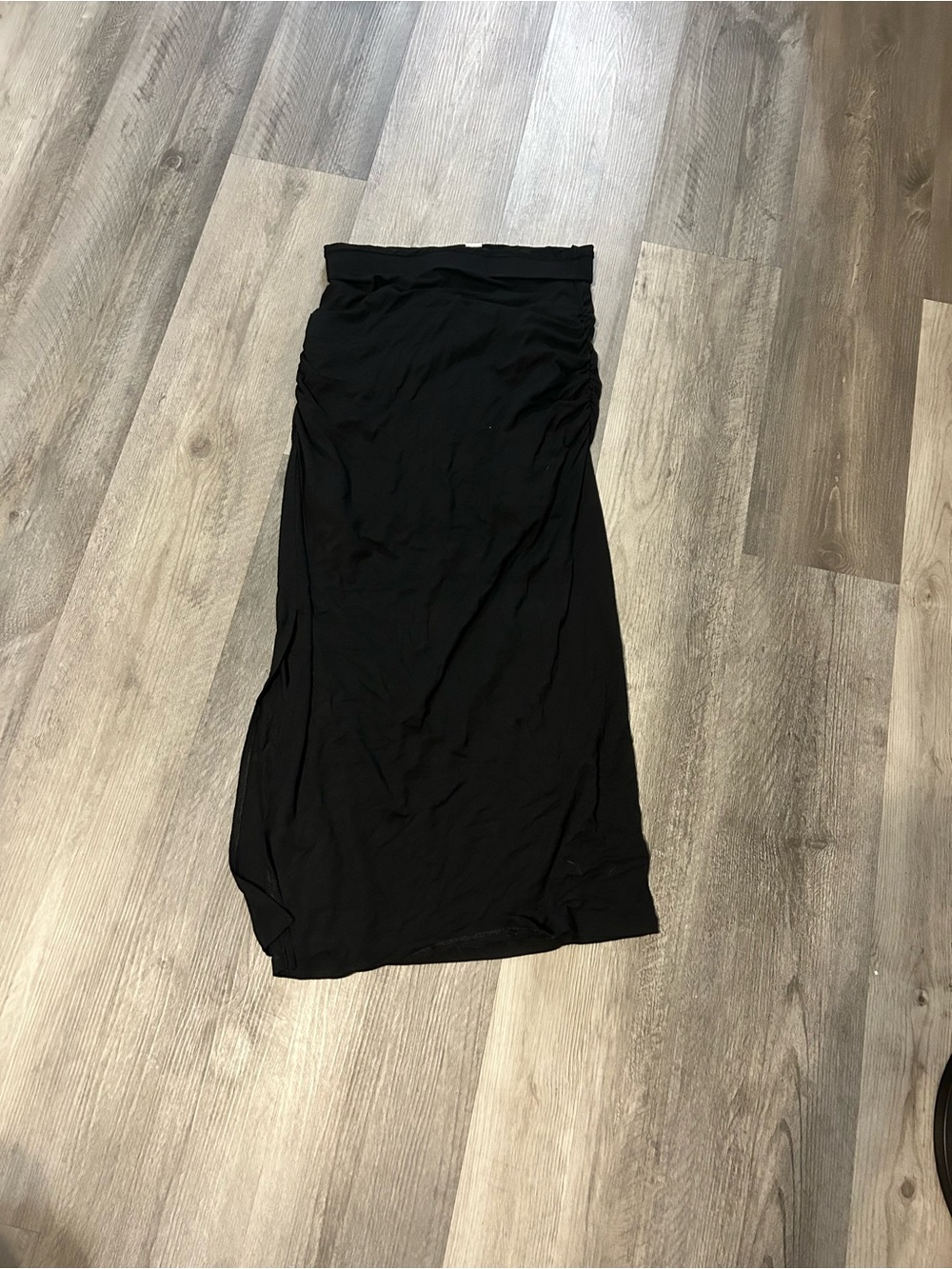 Old Navy Black Maxi Tube Skirt